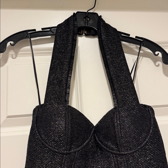 Cult Gaia Winslow black halter dress - Picture 6 of 10